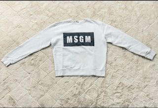 Felpa MSGM bianca