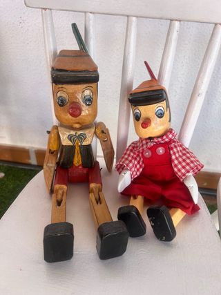 Pinochos madera vintage