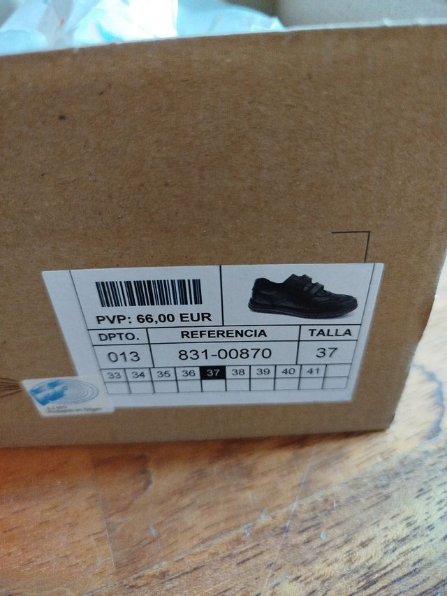 Zapatos Pablosky niño velcro 37