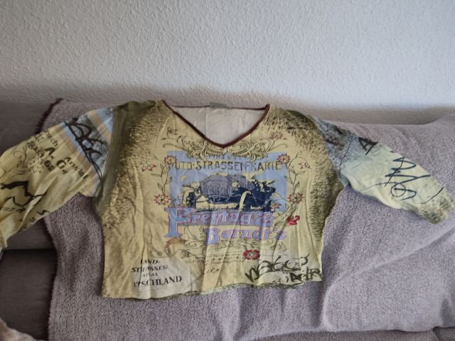 Camiseta manga 3/4 vintage