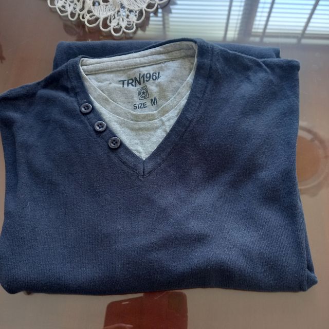 Maglia cotone manica lunga M