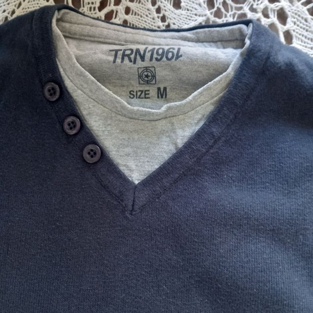 Maglia cotone manica lunga M