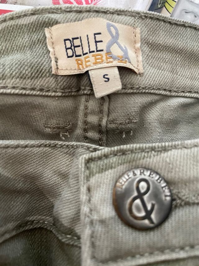 Vaqueros camuflaje Belle & Rebel