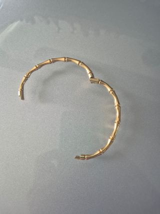 Bracciale oro bamboo - Unica