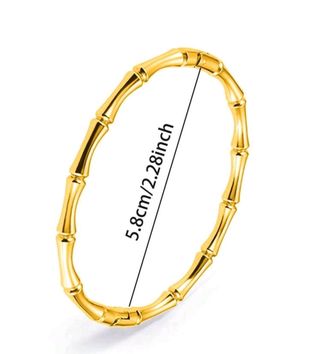 Bracciale oro bamboo - Unica
