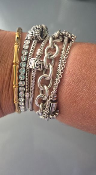 Bracciale oro bamboo - Unica