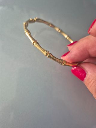 Bracciale oro bamboo - Unica