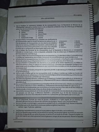 Cuaderno de actividades biologia en selectividad