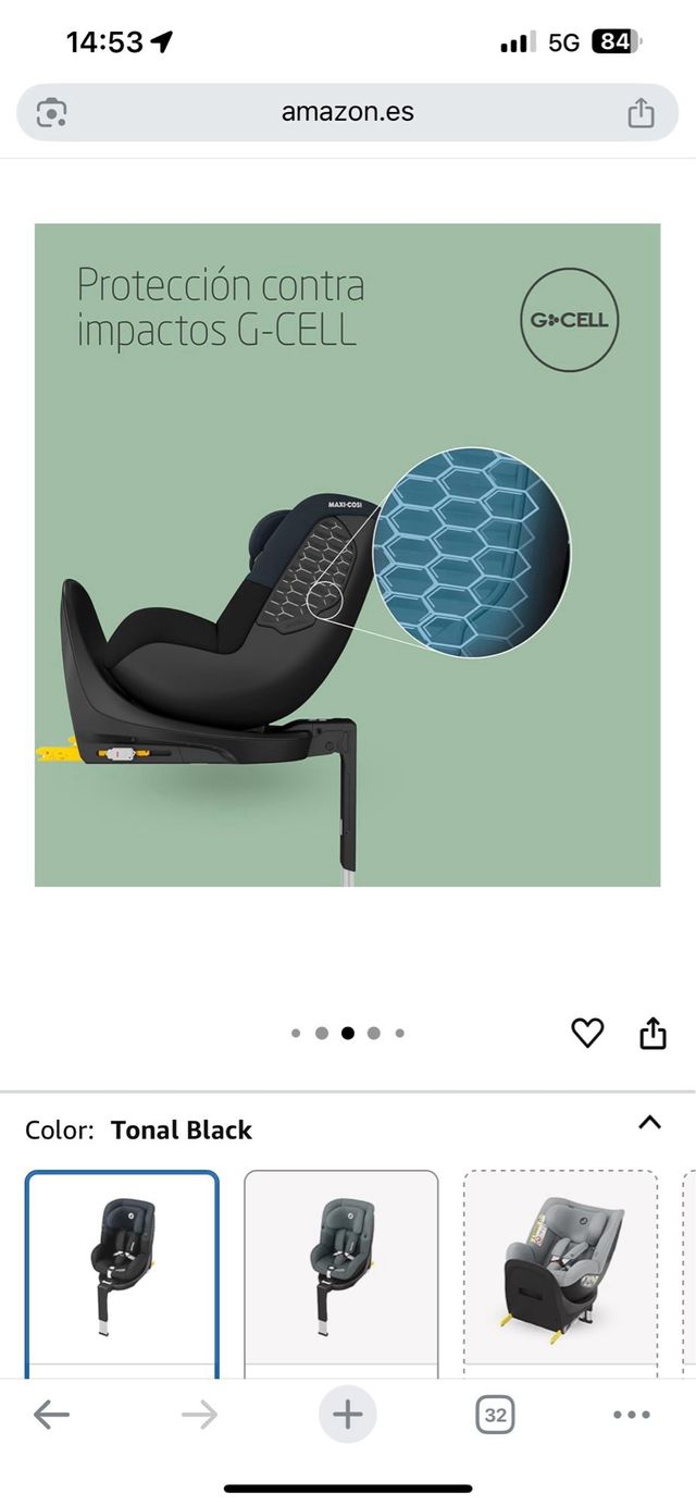 OFERTA:Maxi-Cosi Mica 360S - Silla coche nueva .