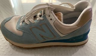Zapatillas New Balance 574 - Azul Beige