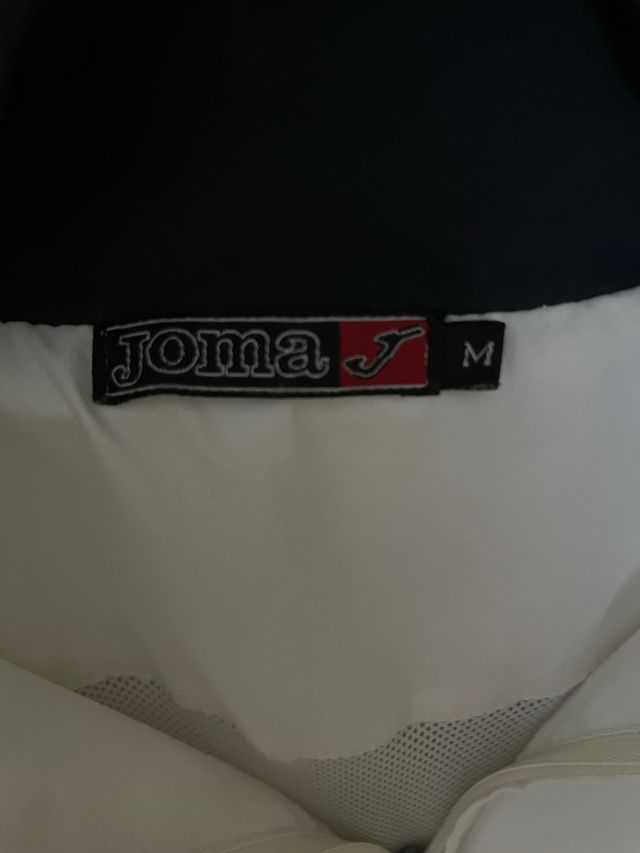 Chaqueta Joma blanca deportiva