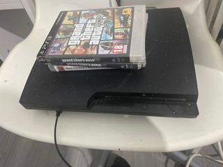 PS3 (PlayStation 3) + 4 juegos