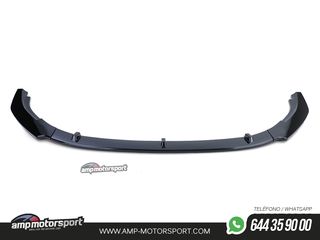 SPOILER DELANTERO PARA VW GOLF 6 GTI 2008-2012 NEGRO BRILLO