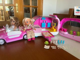 Caravana y coche Barriguitas