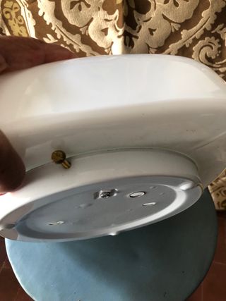 Lampada vetro opale bianca 30x30