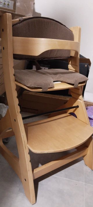 Silla alzadora bebé - madera