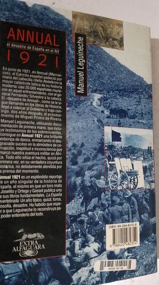 Annual 1921 ,Desastre de España en RIF