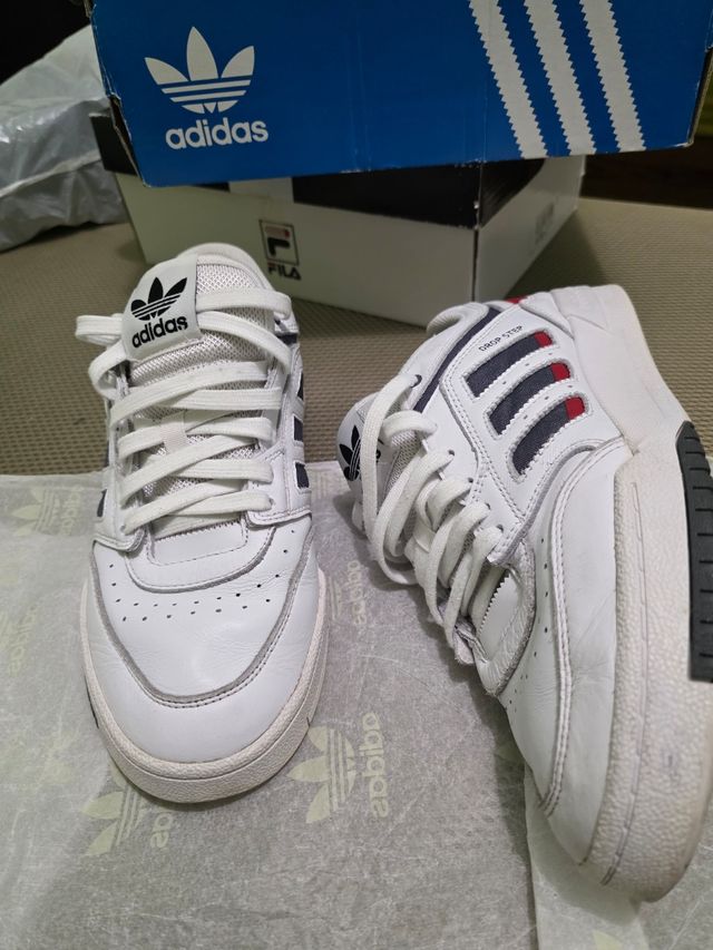 Adidas Drop Step - Zapatillas Blancas 42.5