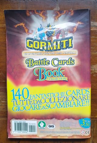 Album Gormiti - Battle cards book collection
