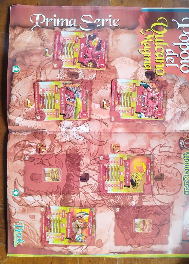 Album Gormiti - Battle cards book collection