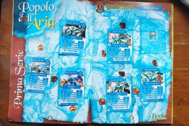 Album Gormiti - Battle cards book collection