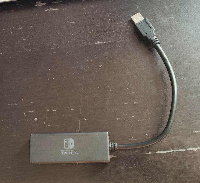 Adaptador LAN Nintendo Switch