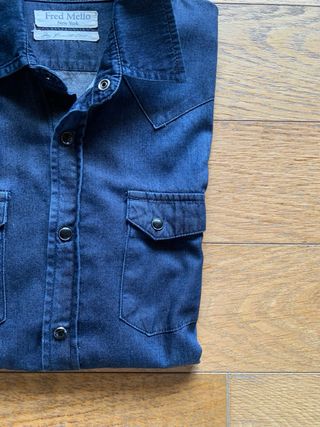 Camicia in denim jeans Fred Mello – New York
