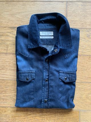 Camicia in denim jeans Fred Mello – New York