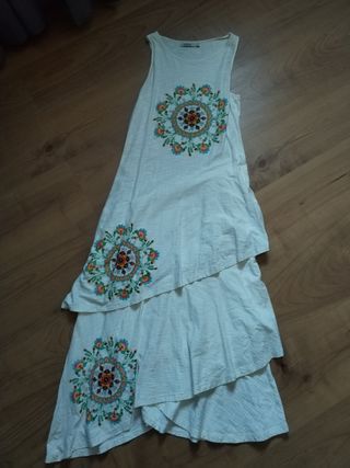 Vestido Desigual blanco