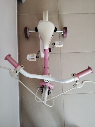 Bicicleta niña 16" rosa