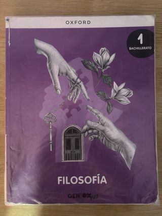 Filosofía 1º Bachillerato. Libro del estudiante...