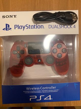 Controller PS4 (PlayStation 4) Rosso DualShock 4