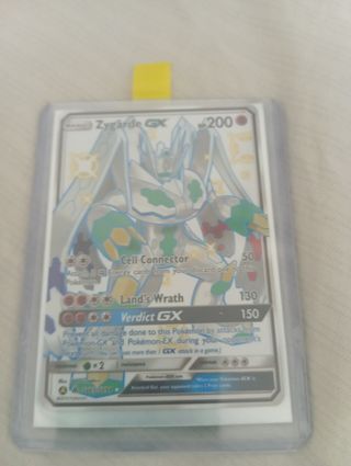 Carta Zygarde GX shiny
