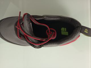 Zapatos seguridad POSSTER grises-rojos