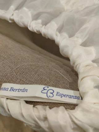 Cancán fallera adulto blanco