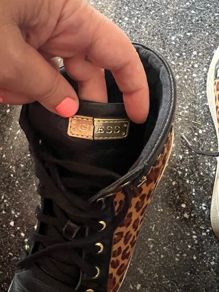 Botines Guess leopardo - talla única
