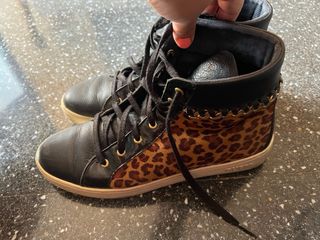 Botines Guess leopardo - talla única