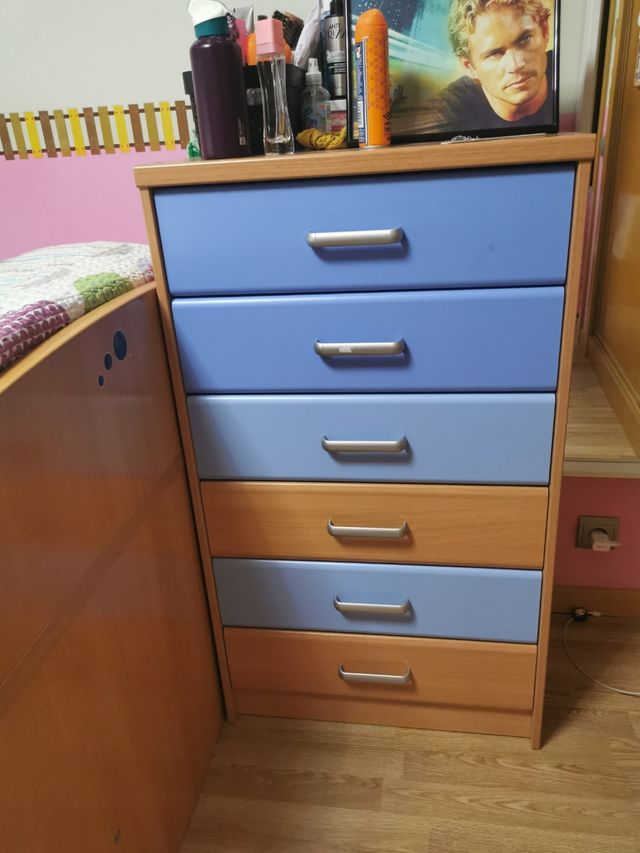 Dormitorio juvenil completo