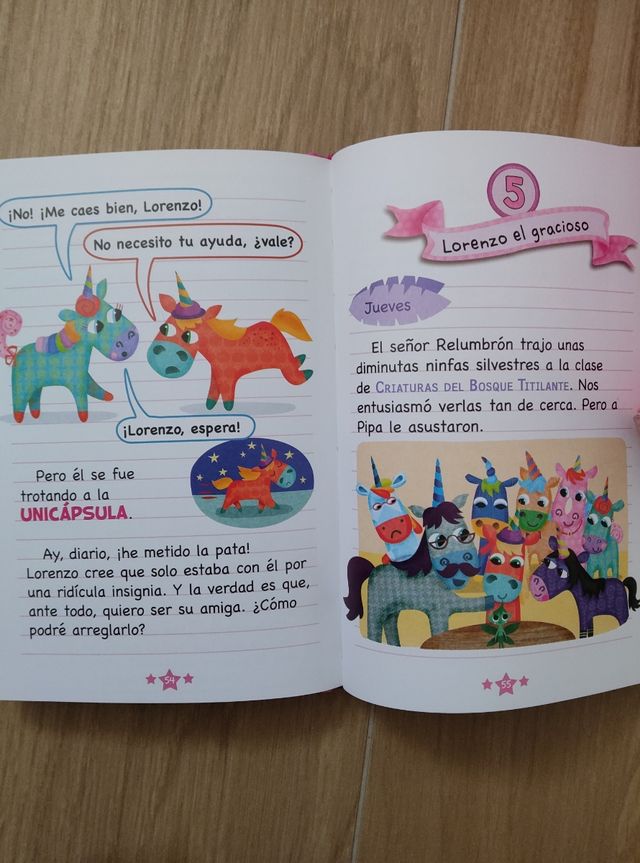 Diario de un unicornio 1, 2, y 3