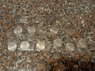15 Lire italiane Caravelle argento