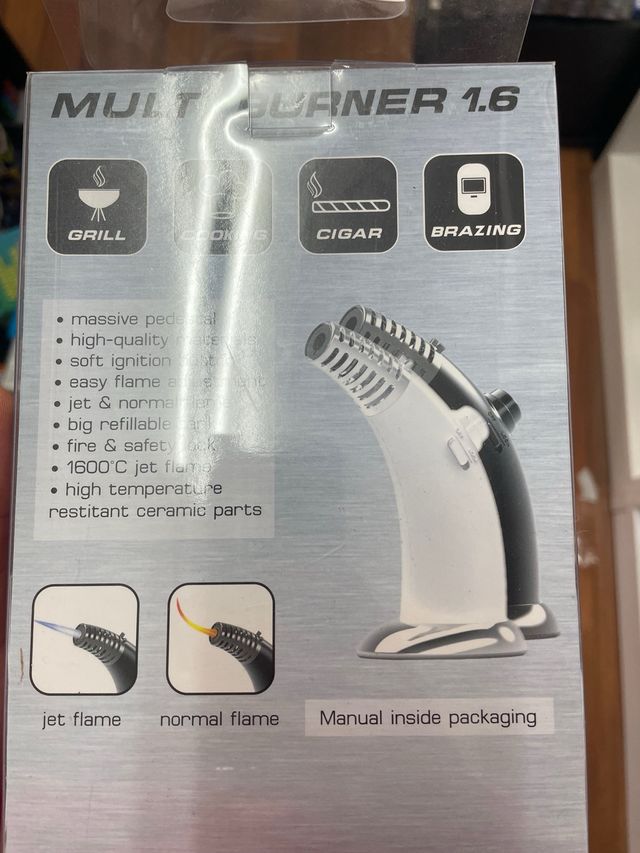 mechero flameador repostería profesional