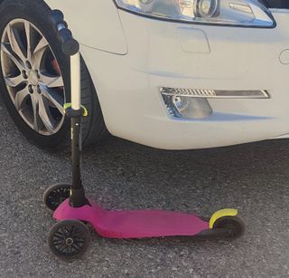 Patinete Oxelo B1 3 Ruedas Rosa
