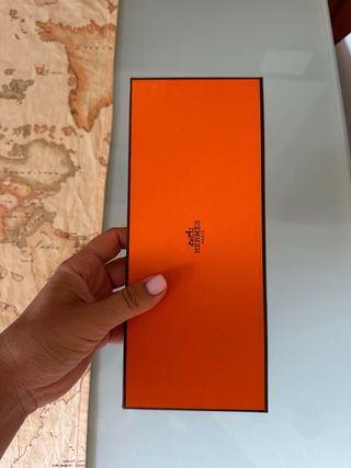 Scatola Hermes Arancione