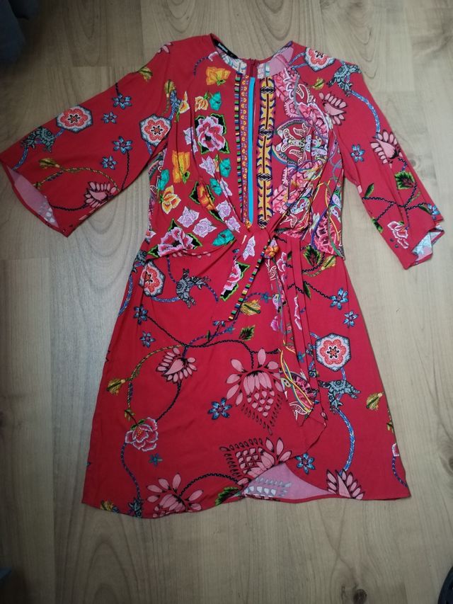 Vestido Desigual rojo - Talla M