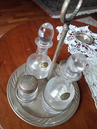 Set Sale Pepe Cristallo Argento 290grammi