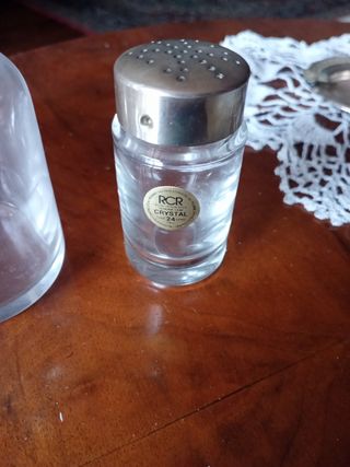 Set Sale Pepe Cristallo Argento 290grammi