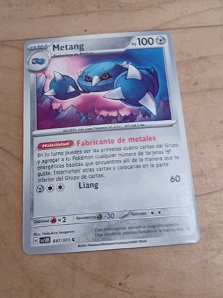 Metang - Carta Pokémon