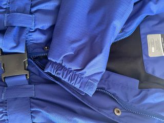 Mono esquí niño azul