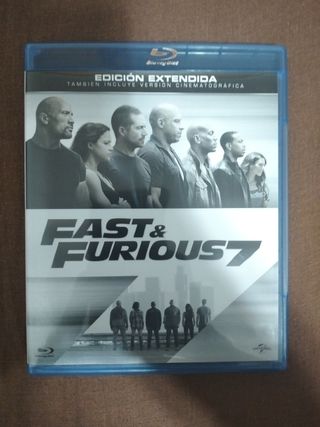 Blu-ray Fast & Furious 7 Edición Extendida