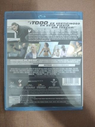 Blu-ray Fast & Furious 7 Edición Extendida